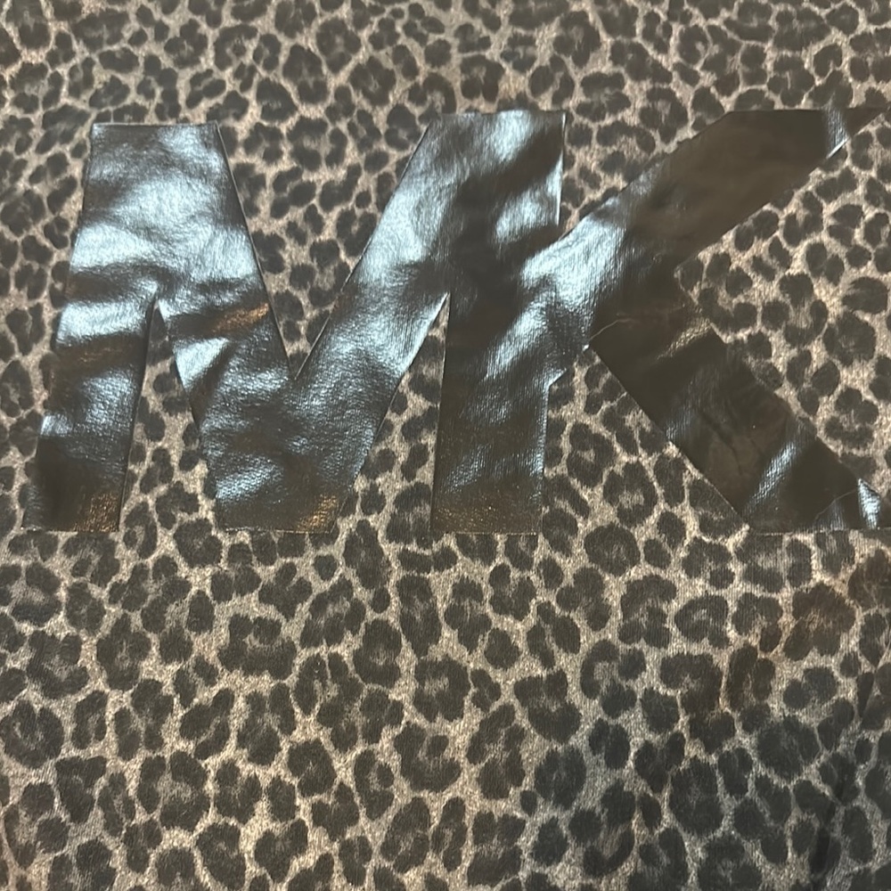 Michael Kors Black and Gray Graphic Sweatshirt - Picture 3 of 6
